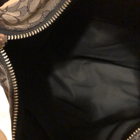 Coach Black Smoke Celeste Hobo Bag - Picture 6 of 7